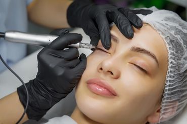 Behandeling permanente make-up